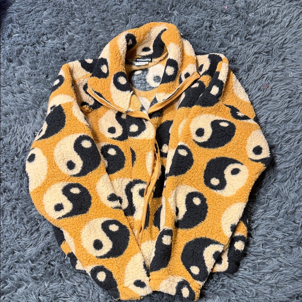 Yin Yang Fleece Jacket